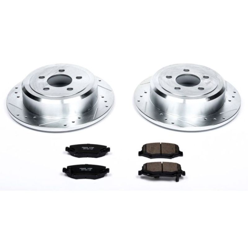 Power Stop 07-11 Dodge Nitro Rear Z23 Evolution Sport Brake Kit