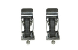 Rugged Ridge 97-06 Jeep Wrangler TJ Stainless Steel Hood Catch Set