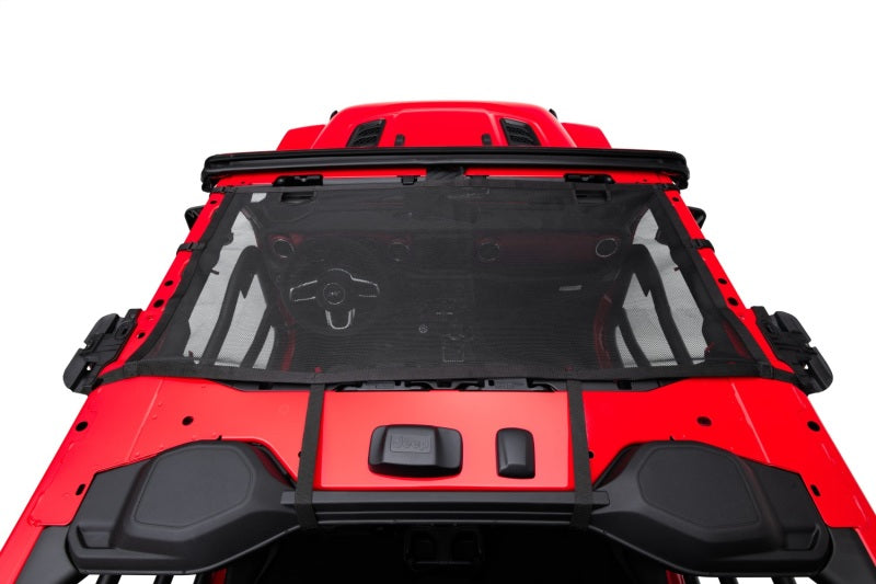 Rugged Ridge Eclipse Sun Shade Black Front 18-20 Jeep Wrangler JLU/JT