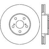 StopTech Power Slot 00-05 Celica GTS/ 01-05 GT/ 05-09 Scion tC CRYO Front Left Rotor