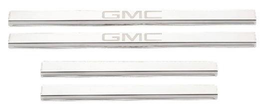 Putco 2020 GMC Sierra LD/HD - Crew Cab (4pc) w/ GMC Etching SS Door Sills