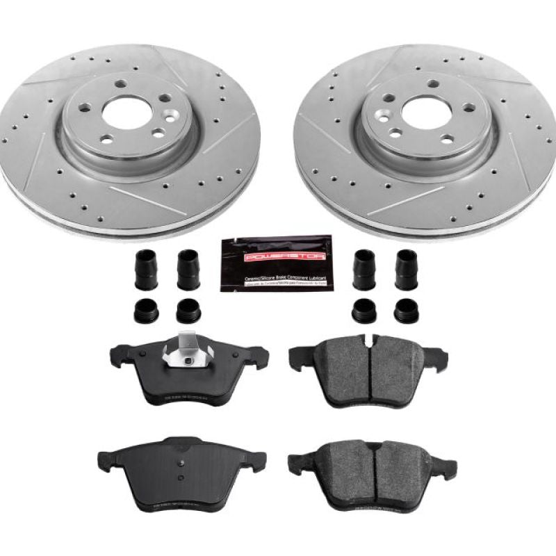 Power Stop 13-14 Volvo S60 Front Z23 Evolution Sport Brake Kit