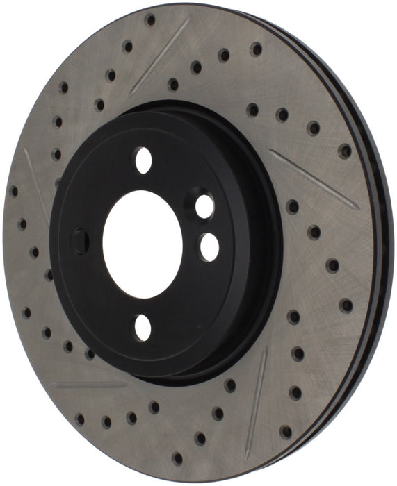 StopTech Slotted & Drilled Sport Brake Rotor 07-13 Mini Cooper