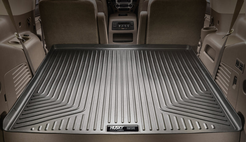 Husky Liners 08-14 Buick Enclave/09-14 Chevy Traverse WeatherBeater Black Cargo Liner (2nd Seat)