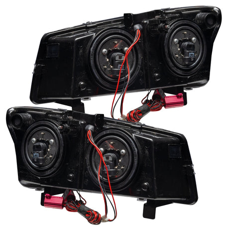 Oracle Lighting 03-06 Chevrolet Silverado Pre-Assembled LED Halo Headlights -Blue