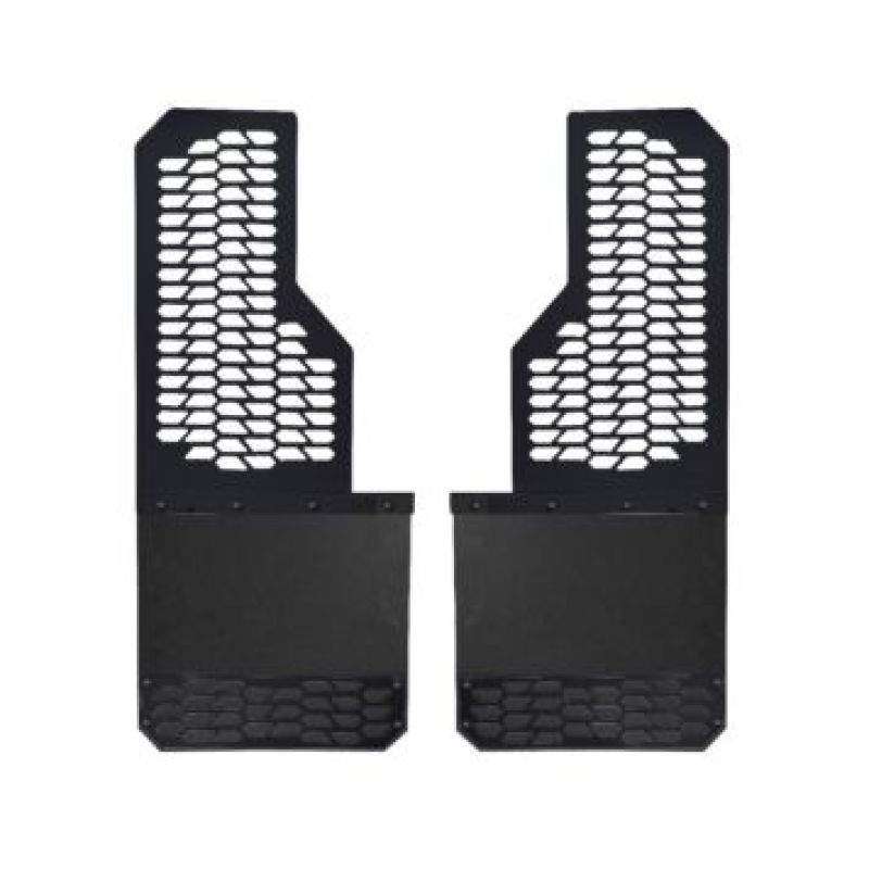 Putco 2020 Chevy Silv/Sierra HD Dually - (Fits Rear) - Set of 2 Mud Skins - HDPE w/ Hex Shield