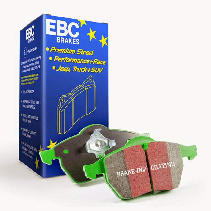 EBC 2018+ BMW X3 30i 2.0T (G01) Greenstuff Front Brake Pads