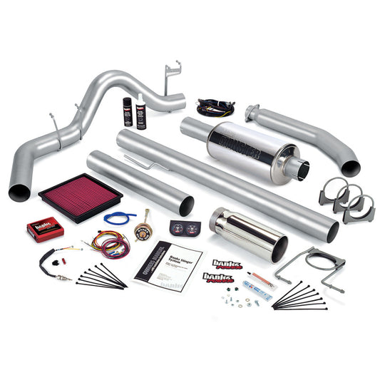 Banks Power 02 Dodge 5.9L 235Hp Std Cab Stinger System - SS Single Exhaust w/ Chrome Tip