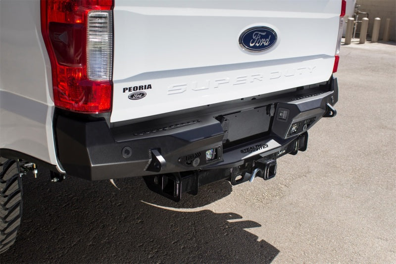 Addictive Desert Designs 17-18 Ford F-250 Raptor Stealth Fighter Rear Bumper w/ Backup Sensor Cutout