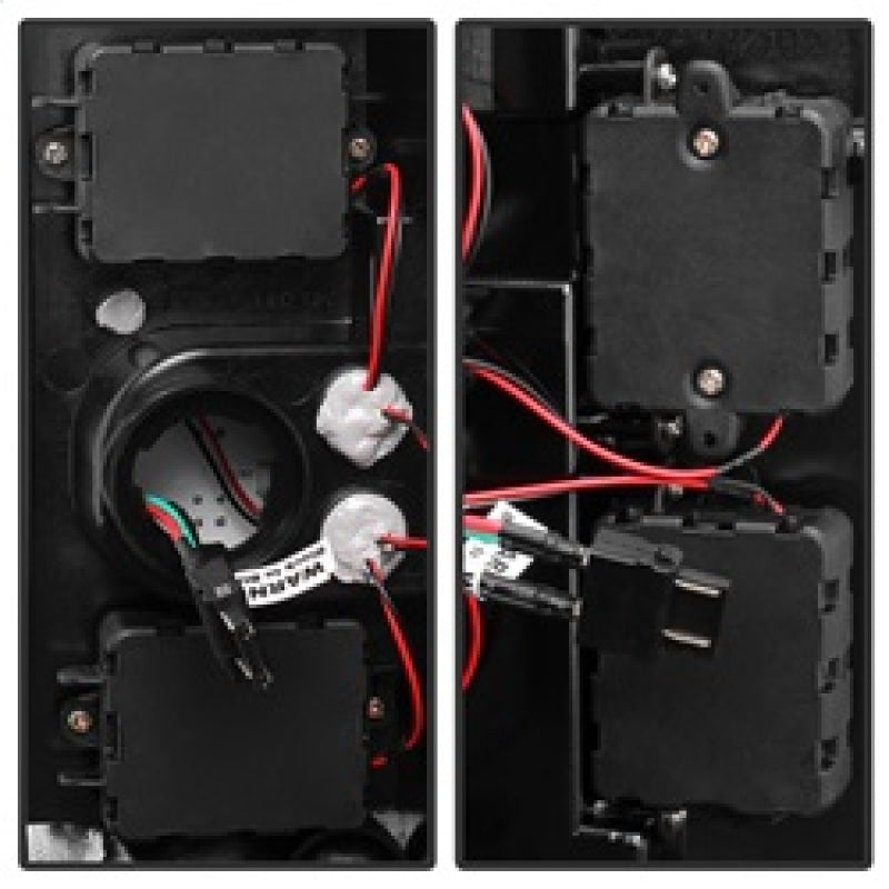 Spyder 07-13 Chevy Silverado (Exc 2010 Model) Version 2 LED Tail Lights ALT-YD-CS07V2-LED-BSM