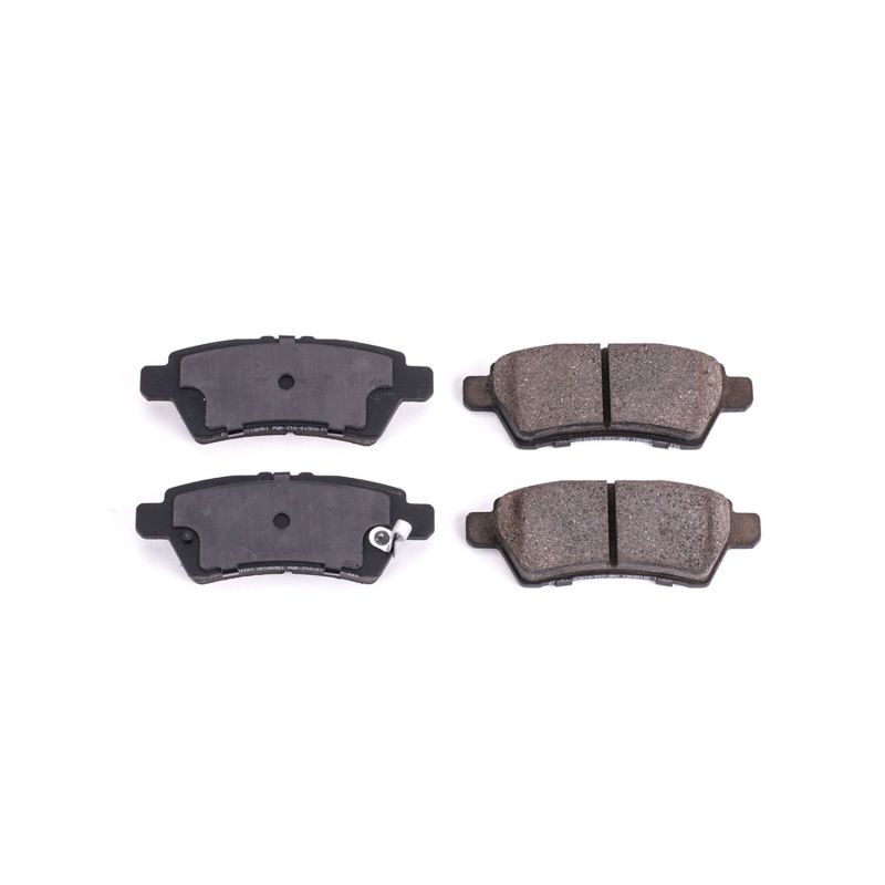 Power Stop 05-12 Nissan Pathfinder Rear Z16 Evolution Ceramic Brake Pads