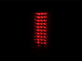 ANZO 2007-2013 Chevrolet Silverado 1500 LED Taillights Smoke