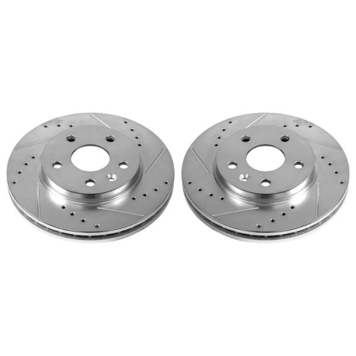 Power Stop 11-16 Buick LaCrosse Front Evolution Drilled & Slotted Rotors - Pair