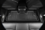 3D MAXpider 17-21 Tesla Model X Folding 7-Seat Elitect 1st 2nd 3rd Row - Floor Mat Set (Black) 3D MAXpider