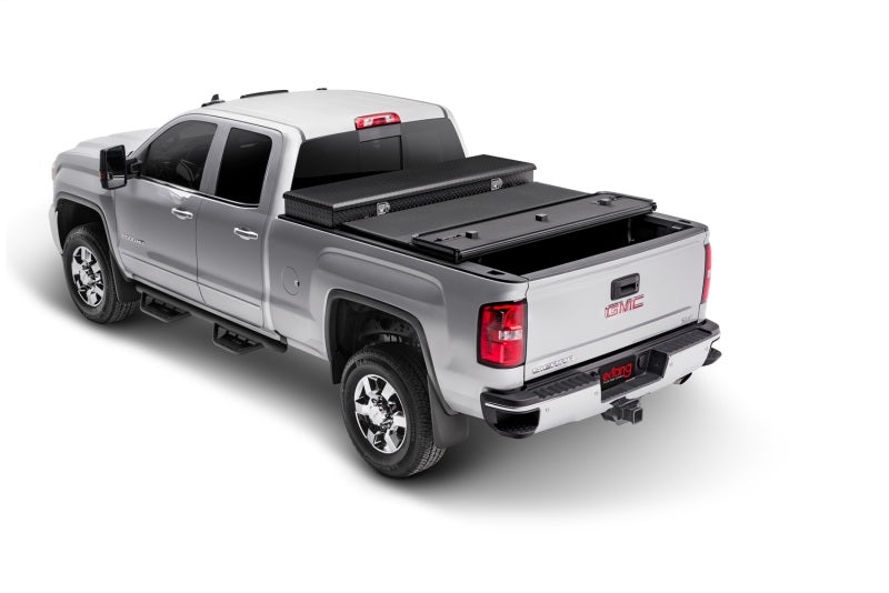 Extang 2020 Chevy/GMC Silverado/Sierra (6 ft 9 in) 2500HD/3500HD Solid Fold 2.0 Toolbox