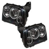 Oracle 05-10 Dodge Charger SMD HL (Non-HID) - Triple Halo - ColorSHIFT w/ BC1 Cntrl