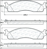 StopTech Street Select Brake Pads