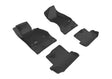 3D MAXpider 2016-2020 Chevrolet Camaro Kagu 1st & 2nd Row Floormats - Black 3D MAXpider