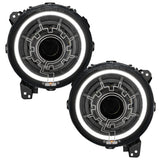 Oracle Lighting 18-22 Jeep Wrangler JL Oculus Bi-LED Projector Headlights