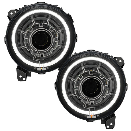 Oracle Lighting 18-22 Jeep Wrangler JL Oculus Bi-LED Projector Headlights