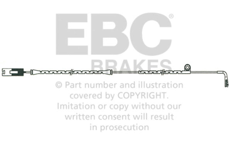 EBC 2000-2003 BMW Z8 5.0L Front Wear Leads