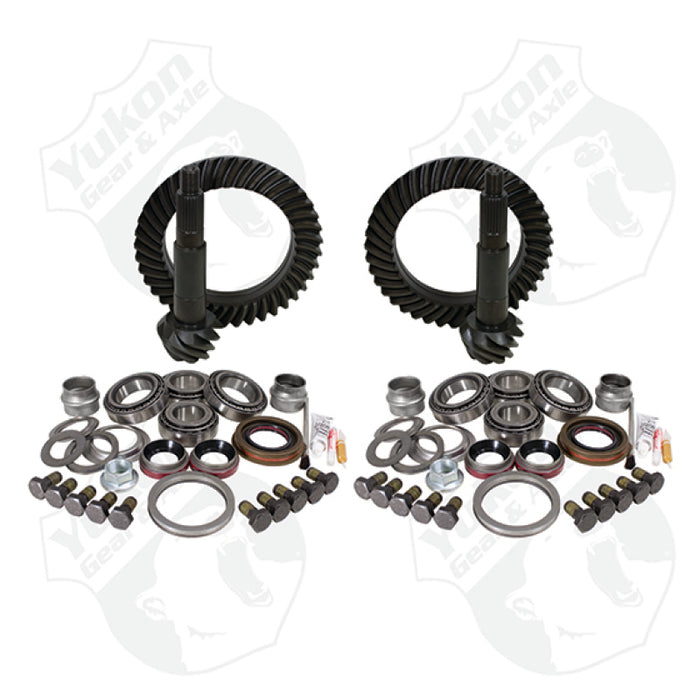 Yukon Gear & Install Kit Package For Jeep JK Rubicon in a 5.38 Ratio