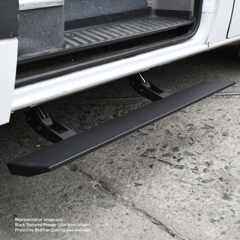 Go Rhino 13-18 Mercedes-Benz Sprinter 2500/3500 Van 3dr E-BOARD E1 Running Board Kit - Bedliner Coat