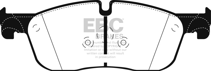 EBC 2016+ Land Rover Range Rover Evoque 2.0L Turbo Ultimax2 Front Brake Pads