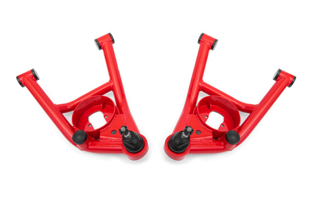 BMR 64-72 A-Body Non-Adj Lower A-Arms - Red BMR Suspension