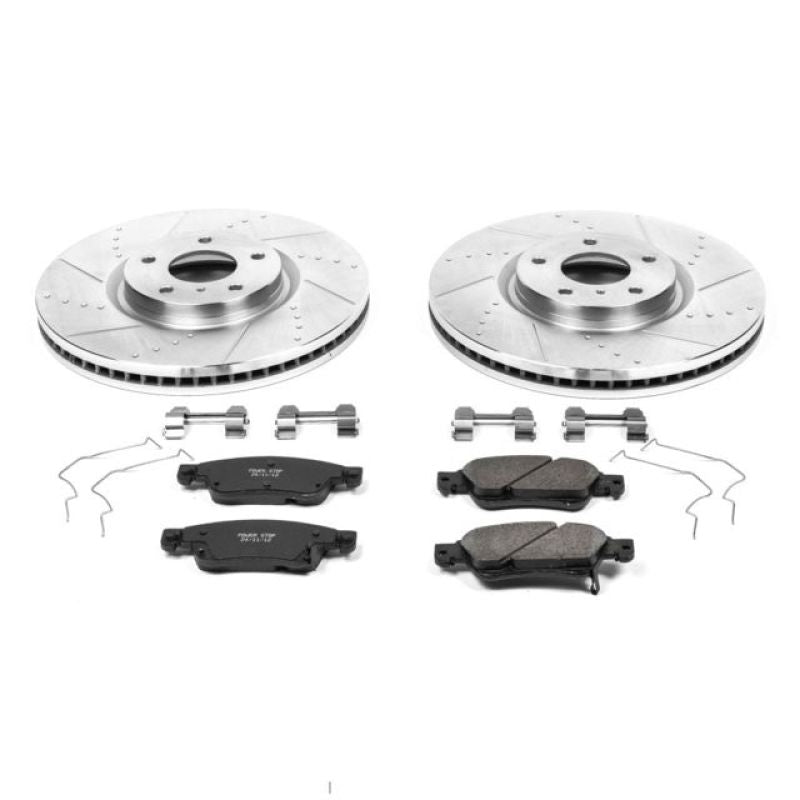 Power Stop 07-08 Infiniti G35 Front Z23 Evolution Sport Brake Kit