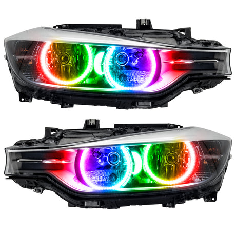 Oracle 12-13 BMW 3/328 Halo Kit - ColorSHIFT w/ Simple Controller