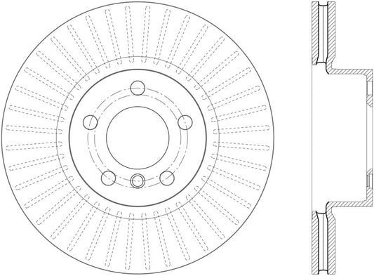 StopTech Drilled Sport Brake Rotor