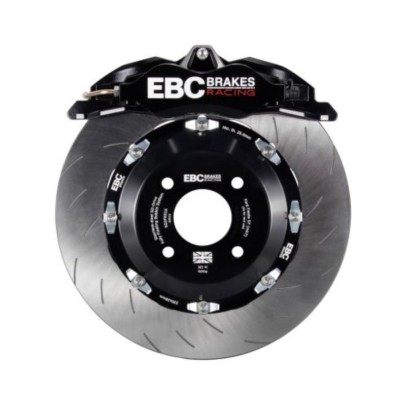 EBC Racing 03-12 Mazda RX-8 Black Apollo-4 Calipers 355mm Rotors Front Big Brake Kit