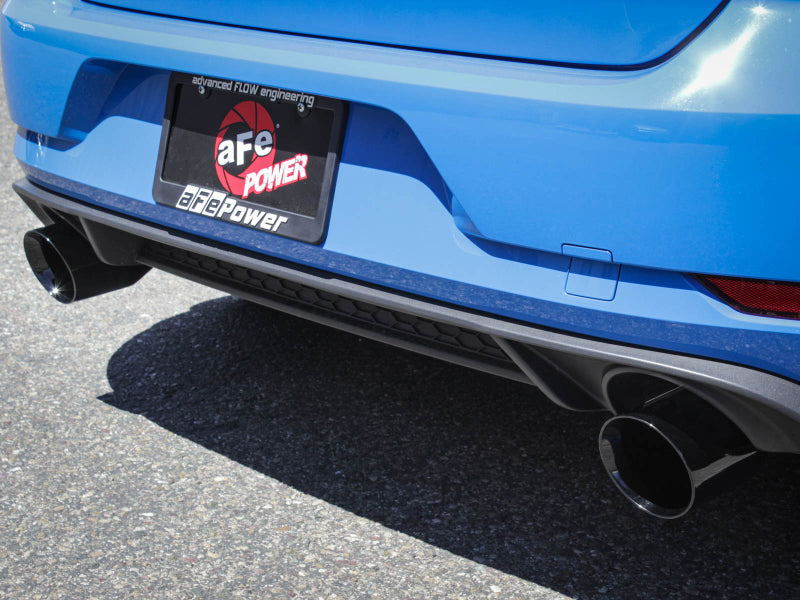 aFe 18-20 VW GTI (MK7.5) 2.0L MACH Force-Xp 3in to 2.5in 304 SS Axle-Back Exhaust System-Black Tips