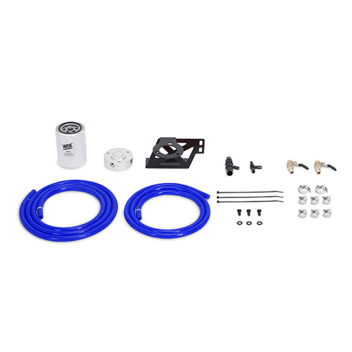 Mishimoto 08-10 Ford 6.4L Powerstroke Coolant Filtration Kit - Blue