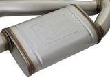 aFe MACHForce XP 3in 304 SS Axle-Back Dual Exhaust (NPP) w/ Polished Tips 16-17 Camaro SS V8-6.2L