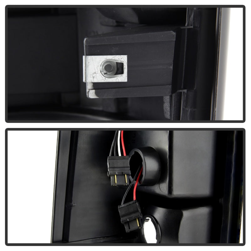 xTune Chevy Silverado 1500/2500/3500 99-02 LED Tail Lights Black ALT-ON-CS99-LED-BK