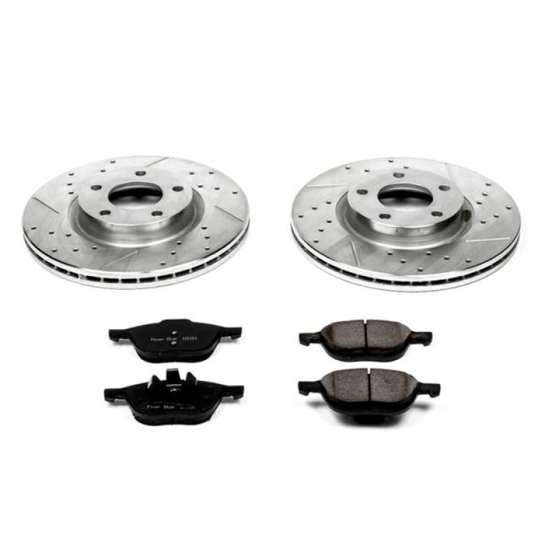 Power Stop 04-13 Mazda 3 Front Z23 Evolution Sport Brake Kit