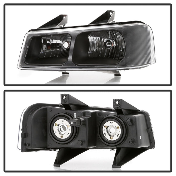 xTune 03-17 Chevrolet Express 1500 OEM Style Headlights - Black (HD-JH-CEX03-OE-BK)