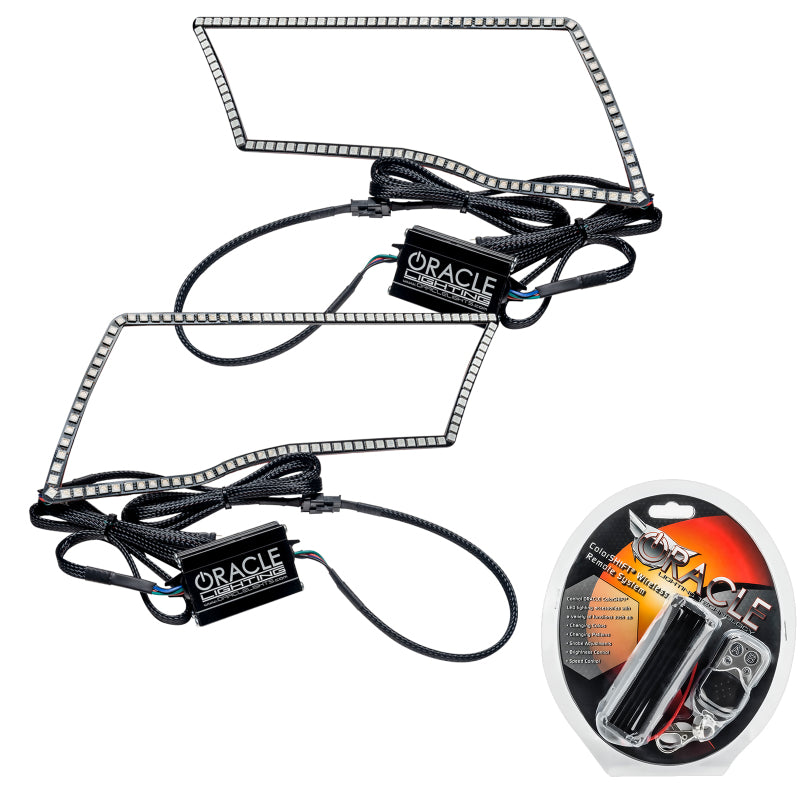 Oracle Dodge Ram Sport 09-18 LED Headlight Halo Kit - ColorSHIFT w/ RF Controller SEE WARRANTY