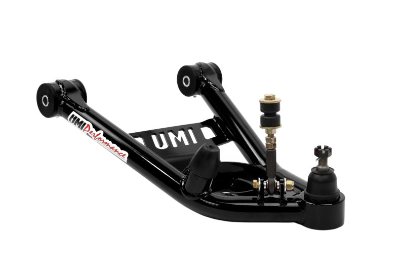 UMI Performance 64-72 GM A-Body Tubular Upper & Lower Front A-Arm Kit - Black