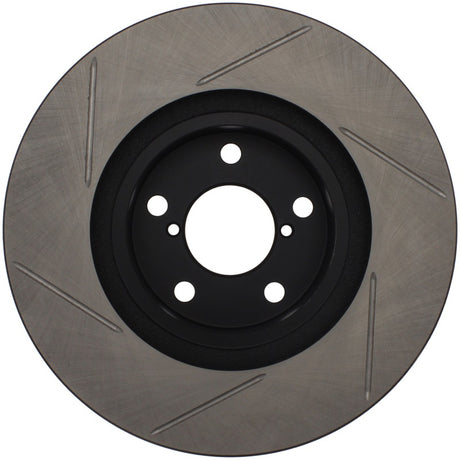 StopTech Power Slot 00-05 Legacy / 7/98-08 Impreza Front Left SportStop Slotted Rotor