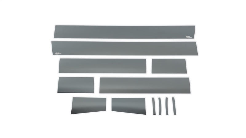 Putco 07-13 GMC Sierra Extended Cab 5.5ft Box - 6in Wide - 12pcs Black Platinum Rocker Panels