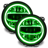 Oracle Jeep Wrangler JL/Gladiator JT RGB+W Headlight DRL Upgrade Kit - ColorSHIFT