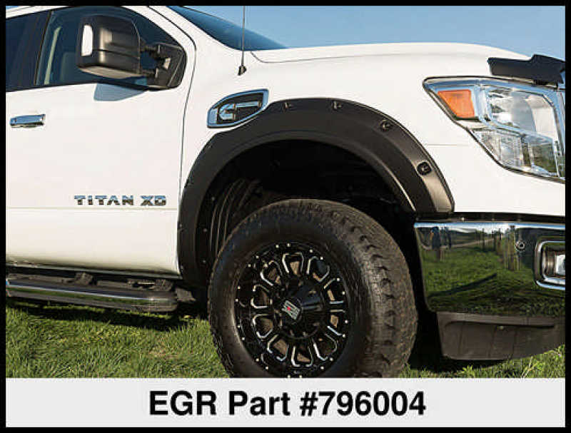 EGR 2017 Nissan Titan Bolt-On Look Fender Flares - Set