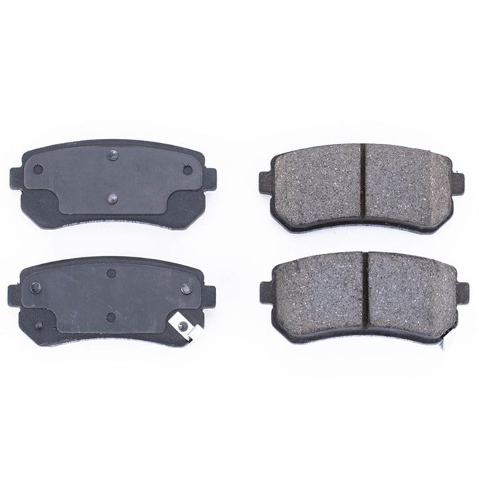 Power Stop 06-08 Hyundai Accent Rear Z16 Evolution Ceramic Brake Pads