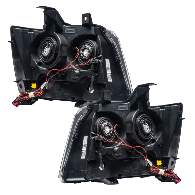 Oracle 07-13 Chevy Avalanche Pre-Assembed SMD Headlights - ColorSHIFT w/ 2.0 Controller SEE WARRANTY