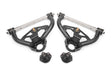 BMR 78-87 GM G-Body Non-Adjustable Upper A-Arms Delrin Std Ball Joint - Black Hammertone BMR Suspension
