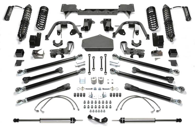 Fabtech 07-18 Jeep JK 4-Door 3in Crawler C/O w/Dlss 2.5 C/O Resi & Rr Dlss