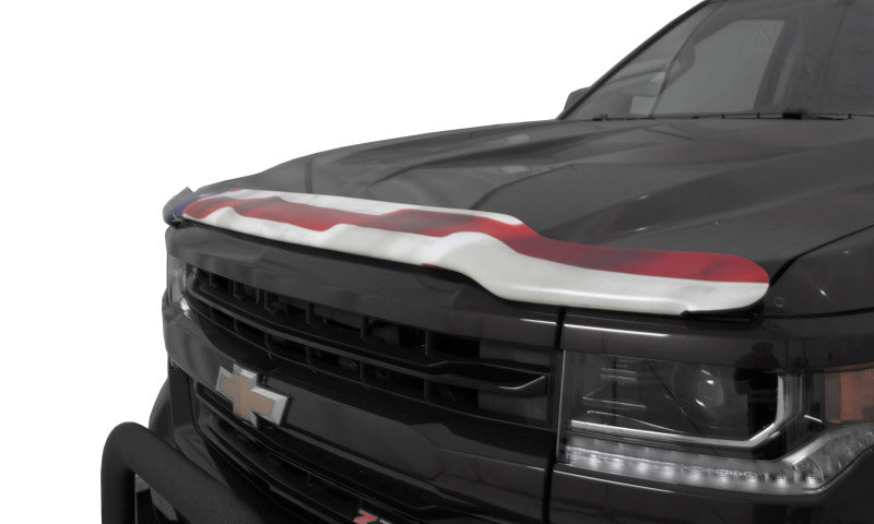 Stampede 2008-2019 Toyota Sequoia Vigilante Premium Hood Protector - Flag